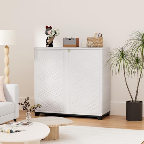 HOMSPARK Indoor/Outdoor Storage Cabinet - Image 2