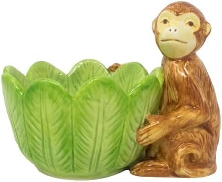 Lilly Pulitzer Ceramic Trinket Dish Monkey Figurine - Image 2