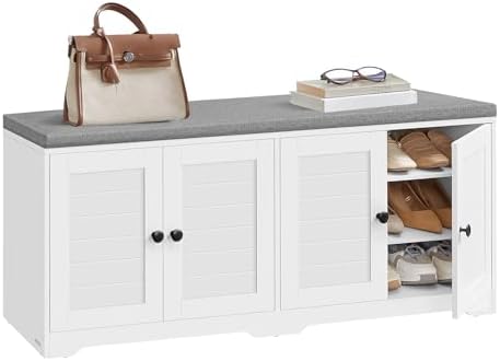 VASAGLE 3-Tier Shoe Storage Bench by VASAGLEbySONGMICSHOME