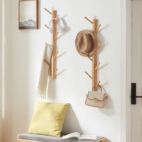 TIOPGHAD 2-Pack Vertical Wall Mount Coat Rack by TIOPGHAD