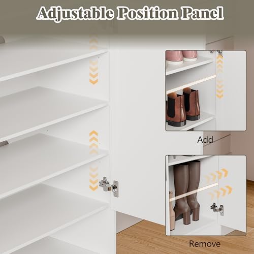 HUANLEGO Shoe Cabinet Storage for Entryway - Image 4