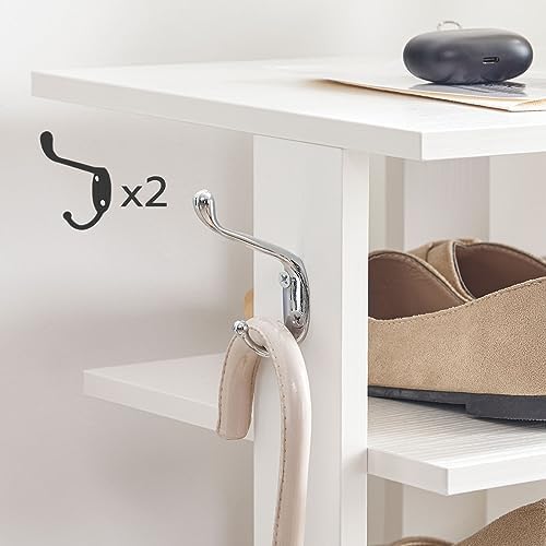 HOOBRO Vertical Shoe Rack, 8 Tier Wooden Shoe Storage Organizer - Image 6