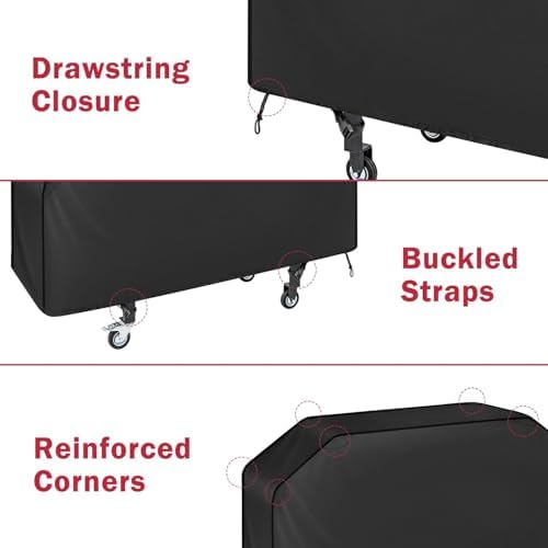 iCOVER 36 inch Griddle Cover for Blackstone, Waterproof Flat Top Grill Cover - Image 3