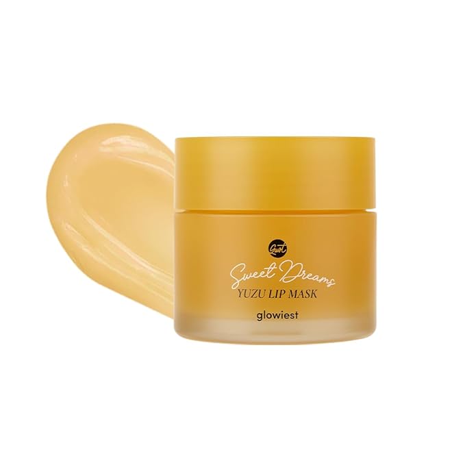 Sweet Dreams Lip Mask: Nourishing, Plumping and Hydrating Lip Balm | Ecofriendly Lip Sleeping Mask | Hyaluronic Acids + Vitamin C + Shea Butter + Antioxidants | Yuzu - 0.7 oz.