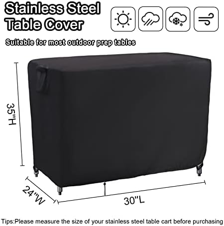 Kingling Prep Table Cover for Keter Unity Table 30''L x 24''W x 35''H - Image 2