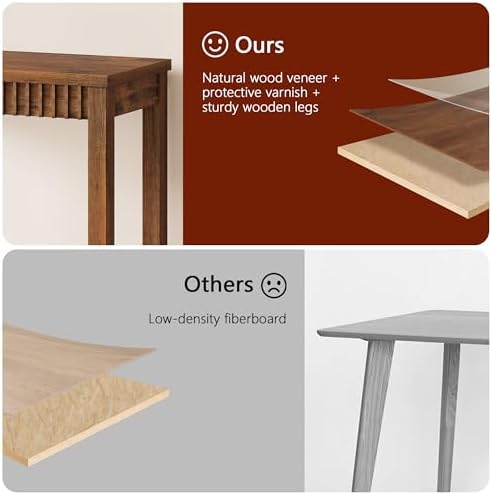 FAVOOSTY 31.5" Entryway Table, Console Tables - Image 4