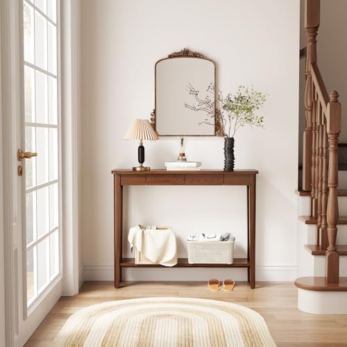 AQIMUELE Wood Console Table - Image 5