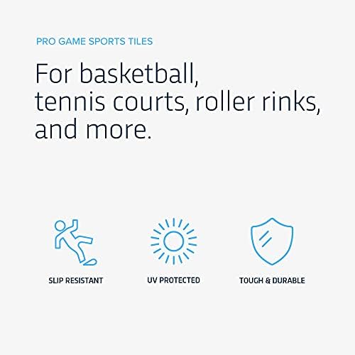 IncStores 5/8 Inch Thick ProGame Outdoor Basketball Court Flooring | Build the - Image 3