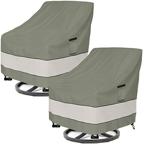Patio Chair Covers Waterproof Patio Furniture Covers, 30W x 34D x 38 H Inches by Aacabo