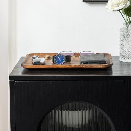5PCS Serving Acacia Wood Valet Tray - Image 6