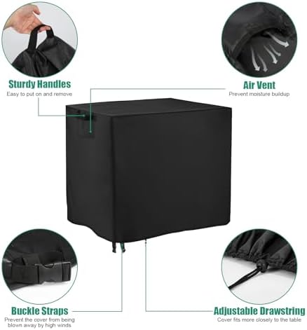 Outdoor Prep Table Cover for 44 inch Patio Serve Prep Storage Cart - Image 4