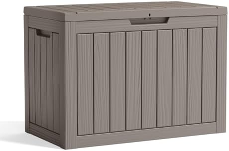 DRATO 50 Gallon Resin Outdoor Storage Box by DRATOprovidesawarmandcozy
