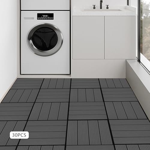 30Pcs Deck Tiles, Patio Flooring - Image 2
