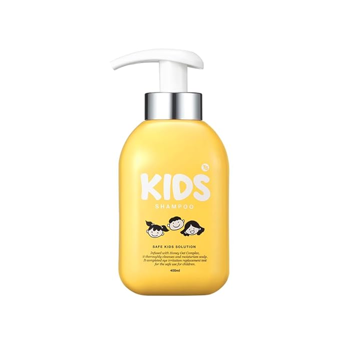 TS Kids Shampoo For Itchy, Dandruff Scalp Kids | Treatment for kids | Free Sulfate, Parabens, Silicones, Allergen (14.1 fl oz, 400ml)