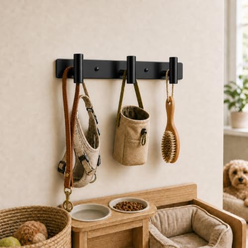 Wall Mounted Coat Rack-3 Hooks, Heavy Duty Stainless Steel Wall Hooks - Image 5