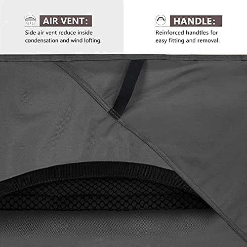 ULTCOVER Waterproof Round Patio Table Cover 108 inch - Image 4