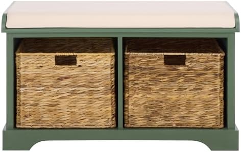 SAFAVIEH Freddy Wood Storage Bench by SAFAVIEH