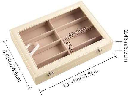 Frebeauty 8-Slot Sunglass Organizer, Sunglass Holder - Image 3