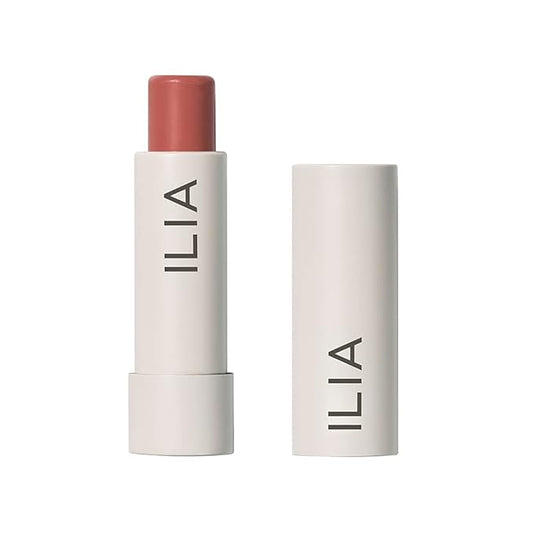 ILIA - Balmy Tint Hydrating Lip Balm | Non-Toxic, Cruelty-Free, Moisturizing + Sheer, Buildable Lip Color (Hold Me, 0.15 oz | 4.4 g)