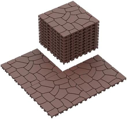Plastic Interlocking Deck Tiles by NALLBEIRRAA