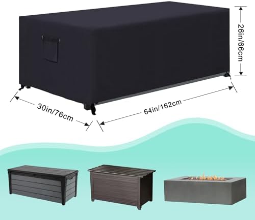 ABCCANOPY Patio Deck Box Cover Waterproof And Dustproof Winter Protection - Image 2