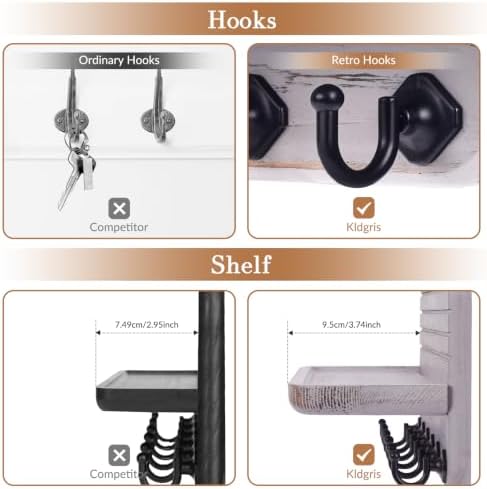 Key Holder for Wall, Mail Organizer Wall Mount - Image 5