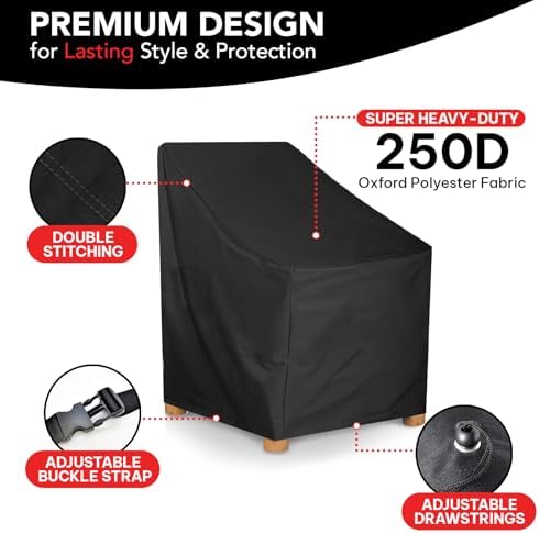 24x24x36 UV-proof Waterproof Furniture Patio Cover 24L x 24W x 36H breathable - Image 3