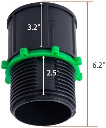8 Pack Adjustable Deck Support Pedestal, Pedestal Extenders, Deck Leveler Lift - Image 3