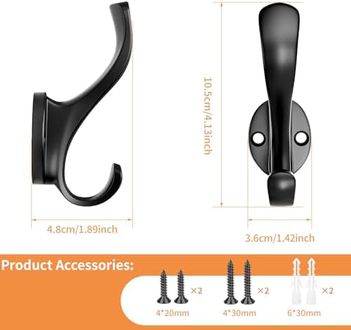 Heavy Duty Coat Hooks - Image 2