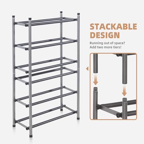 STORAGE MANIAC Expandable Shoe Rack - Image 5
