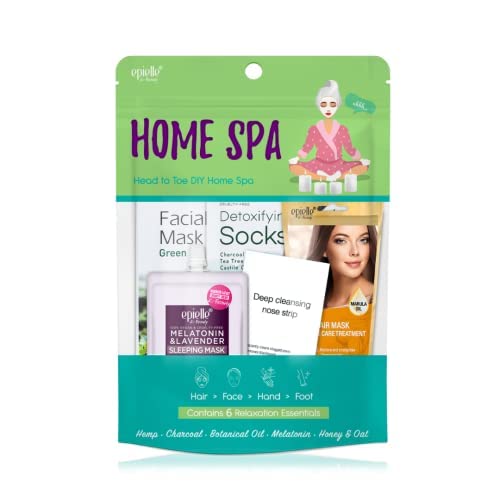 Skincare Beauty Kit | Korean Beauty | 6-Piece Home Spa Kit | Gift Set, Beauty Gift, Spa Day | Korean Skincare