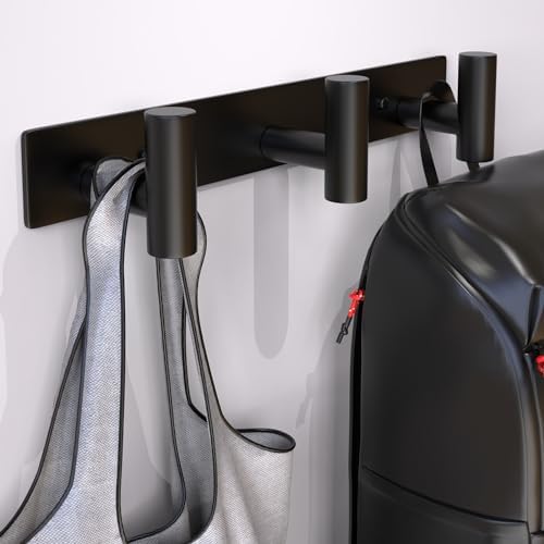 Wall Mounted Coat Rack-3 Hooks, Heavy Duty Stainless Steel Wall Hooks - Image 3