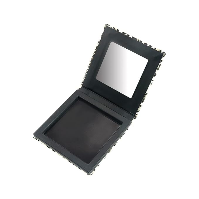 Leopard Empty Makeup Magnetic Palette with Spatula and Metal Stickers 2pcs Palettes Set 18 Colors and 9 Colors Empty Magnetic Makeup Palette (Leopard Grain)