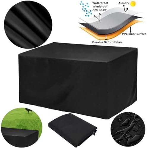 Patio Furniture Covers 64 x 64 x 28 Inch Waterproof Outdoor Furniture Cover - Image 2
