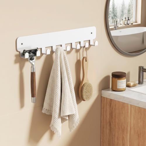 pickpiff Key Holder Wall Mount, Adhesive Key Rack - Image 4