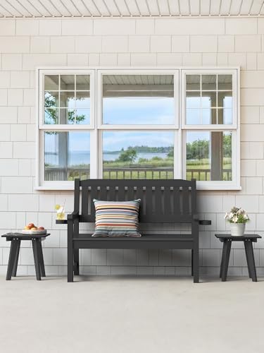 Homejoy HDPE Outdoor Side Table, Small Outdoor Table - Image 6