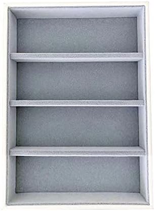 Premium Quality Sunglasses Tray Organizer Display PU Leather Exterior Soft - Image 6