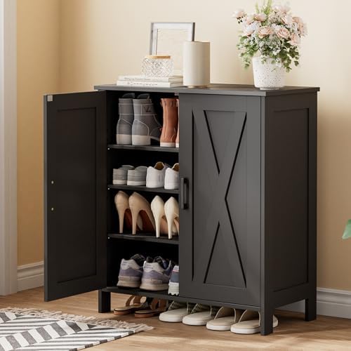 Homleke Farmhouse Shoe Cabinet - Image 7