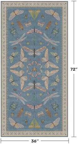 3x6 Washable Rug, Ultra Soft Runner Rug - Image 2