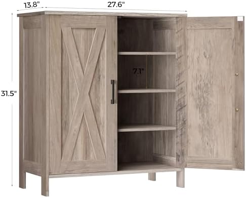 Homleke Farmhouse Shoe Cabinet - Image 2