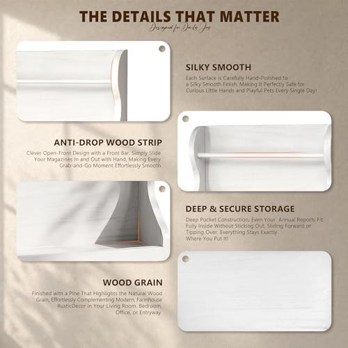Rebee Vision Mail Organizer Wall Mount - Image 6