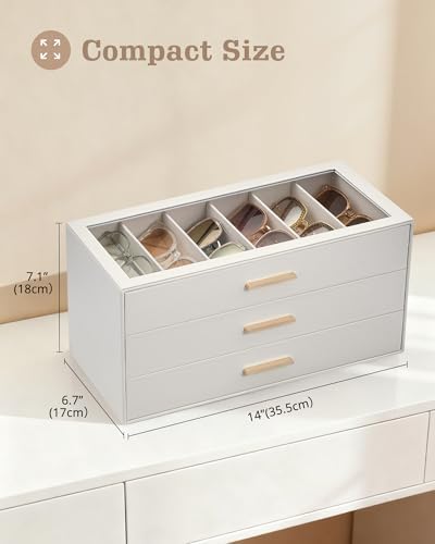 Lolalet Sunglasses Storage Box for Women - Image 6