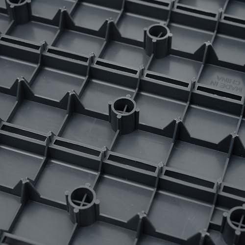 Plastic Interlocking Deck Tiles, 44 Pack 12"x12" Waterproof Patio Floor Tiles - Image 4