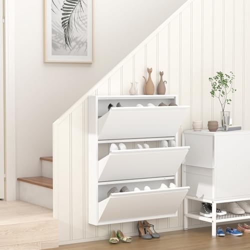 GREATMEET Slim Wall Mounted Metal Storage Cabinet - Image 6