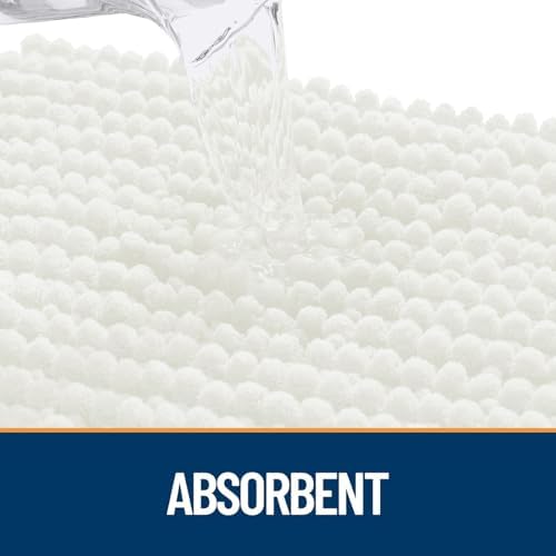 OLANLY Dog Door Mat for Muddy Paws 70x46, Extra Absorbent Chenille Mud Mat - Image 4