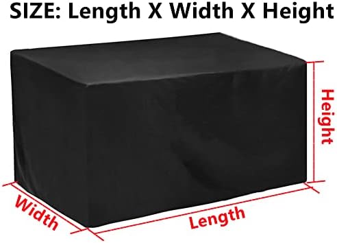 Patio Furniture Covers, Outdoor Furniture Cover Waterproof 62 x 62 x 28 Inch - Image 7