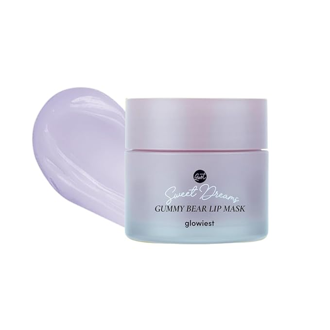 Sweet Dreams Lip Mask-Nourishing, Plumping and Hydrating Lip Balm | Ecofriendly Lip Sleeping Mask | Hyaluronic Acids + Vitamin C + Shea Butter + Antioxidants l Gummy Bear - 0.7 oz.