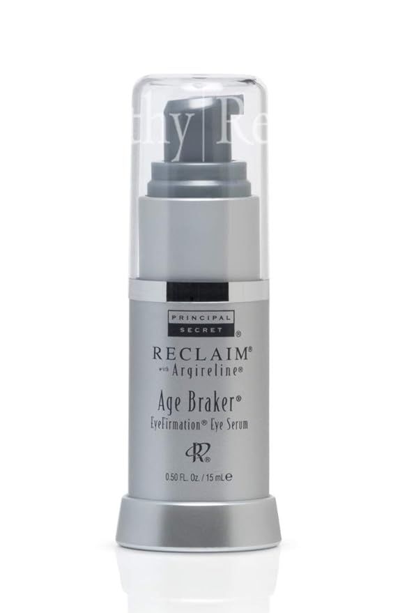 Principal Secret – Reclaim with Argireline – Age Braker EyeFirmation Eye Serum – Aloe & Shea Butter Infused – 0.5 Ounce