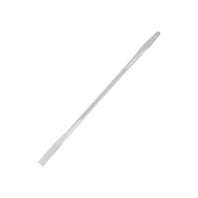 Makeup Palette with Spatula, Rotekt Clear Acrylic Makeup Nail Art Cosmetic Mixing Palette & Stainless Spatula Tool Applicators Set,Nail Holder Display Cosmetic Makeup Palette Tray Accessories