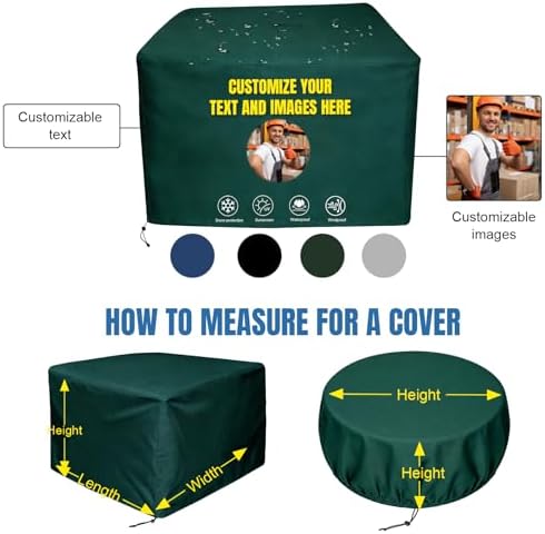 QYH Custom Size Dust Cover, Waterproof Made-to-Measure Cover - Image 2